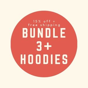 FREE SHIP+ 15% OFF // 3+ HOODIES